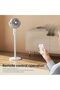 Air Circulation Fan Rechargeable, Portable F1 Circulation Fan 3 In 1 Remote control, With - 8