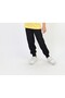Unisex Underwear Elastic Waist Trousers with Elastic Without Printing Solid Navy Blue Track Pants - 2