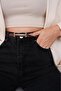Thin Belt with Lock Buckle,Women's Belt,Jacket Belt,Pantalon Belt, - 6