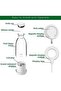 Mini Personal Size Blender, Portable Blender, Electric Juicer Blender, USB Fruit Mixing Cup, - 5