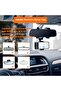 Car Rearview Mirror Phone Holder- Car Phone Mount- Phone Bracket, Phone Stand with 270° Swivel and - 8