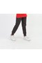 Unisex Underwear Elastic Waist Trousers with Elastic Without Printing Solid Gray Track Pants - 4