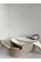 Wicker Basket Bread Toy Basket Handmade Decorative Basket - 5