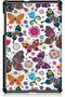 Case for Realme Pad 10.4 inch tablet, Sigloo, Butterfly pattern - 4