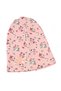 Baby Girl Newborn Rose Printed 5-Piece Hospital Release Bodysuit Set 100% Cotton - 6