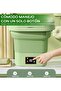 Portable Washing Machine, Mini Washing Machine, Small 9L Folding Washing Machine, Large Capacity, wi - 3