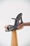 Dorothy Premium Heeled Platinum Women's Slippers - 3