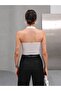 13835-White Halter Neck Crop - 3