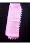 Handmade Needlework Handmade Prayer Cover Headscarf, Mevlüt Cover, Handmade Prayer Prayer Pink Albanian Work - 9