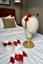 Bow Feathered Mother Maternity Slippers Crown and Booties Maternity Set (Set of 3) - 2