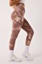 Batik Pattern Seamless Stretchy and Recovery Push-Up Sports Leggings - 5