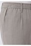 Regular Fit Mid Waist Straight Leg Men's Stone Trousers - 5