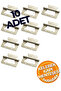 Butterfly Hinge 10cm Butterfly Metal Non-Directional 2mm Door Hinge 10 Pieces