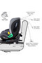 Evolve Prime iSize Car Seat with Isofix - Grey - 4