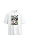 Led Zeppelin Retro Poster Design Printed Unisex Relaxed T-Shirt
