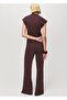 Knitwear Pants with Elastic Waistband - 4