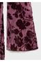Floral Jacquard Bell Sleeve Dress - 6
