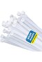 Nylon Zip Ties - Self Locking cable ties - Pack of 100 - Heavy Duty cable tie - High Weight - 2
