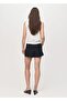 Polo Neck Vest with Diamond Pattern - 4
