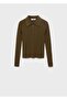 Polo Neck Rib Sweater - 3