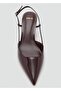 Kitten Heeled Patent Leather Shoes - 5