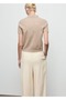 Polo Neck Rhombus Pattern Sweater - 4