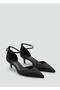 Kitten Heels with Ankle Strap