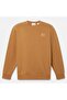 Silicon Badge (Bb) Crew Neck Men's Brown Sweatshirt Tb0A6Hsqeh21 - 5