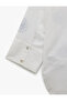Comfortable Fit 3/4 Sleeve Classic Collar Embroidered Ethnic Pattern Shirt - 6