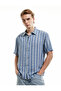 Viscose Regular Fit Short Sleeve Patterned Shirt - 2