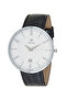 Men's Water Resistant Leather Strap Analog Wrist Watch GL1713WWB - 45 mm