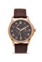 Men's Leather Analog Watch GL1617ROO