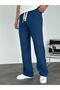 Indigo Muslin Fabric Trousers