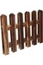 FFD Wooden Interlocking Panels | Durable Wooden Garden Picket Fence | Decorative Animal 40x160cm - 8
