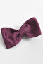 Girl's 2-Piece Purple Matte Satin Bow Crown Buckle - 4