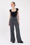 Smoked High Waist Knitwear Palazzo Women's Trousers 2251 - 2