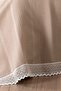 Single Two Color Kopanaki Lace Honeycomb Pique - Waffle Woven -160X230 Cm-Cappuccino - 3