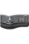 Backlit Bluetooth Ergonomic Keyboard, EK01 Plus Full Size Wireless Split Keyboard