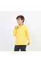 Unisex Yellow Long Sleeve Polo Neck T-Shirt - School Clothing