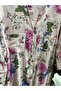 Linen Italian Patterned Shirt Tunic - 2