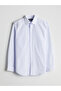 Regular Fit Long Sleeve Poplin Men's Shirt