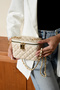 Embroidered Luxurious and Stylish Knit Chain Shoulder Bag - 4