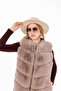 Classic Imported Plush Faux Fur Padded Vest - 6