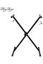 Single X Keyboard Stand with Piano X Bench Stool - 3