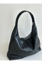 Nora Large Size Casual Shoulder Bag Black - 2