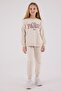 9-15 Years Paris College Girl's Suit-Latte
