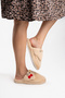 Women's Panda Figured Plush House Slippers Non-Slip Silent Sole - 3