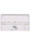 Lisse 2-Gang Moulded Blank Plate, Matt White - 7