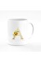 Designer Printed Coffee Mug 11oz Ceramic Personalised Gift Mugs Cup -Custom Monogram Initi