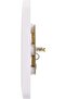 Lisse 1-Gang TV/FM Square Edge Moulded Socket, White - 5